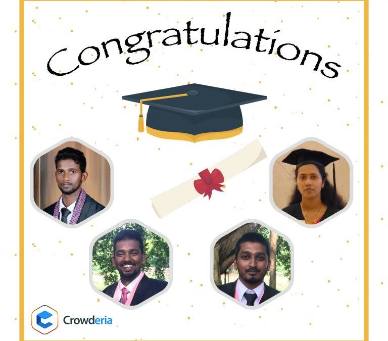 We Congratulate Our Crowderians